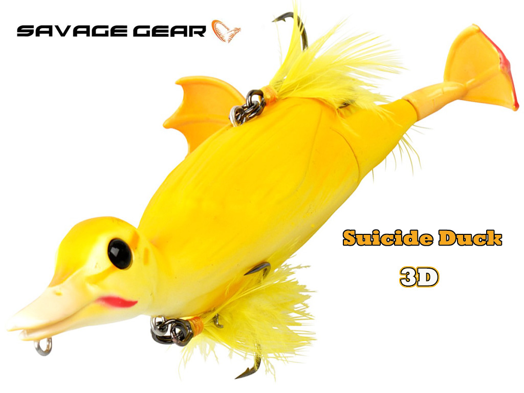 Savage Gear 3D Suicide Duck – o rata cu apucaturi sinucigase