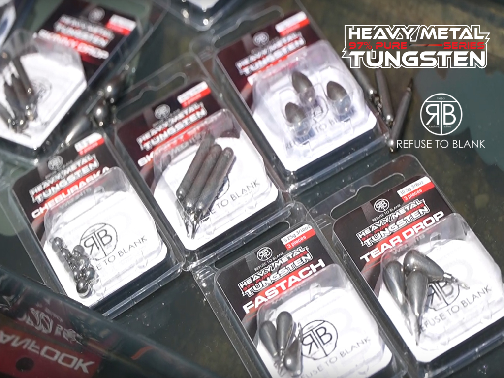 RTB Heavy Metal Tungsten Cheburaska Weights