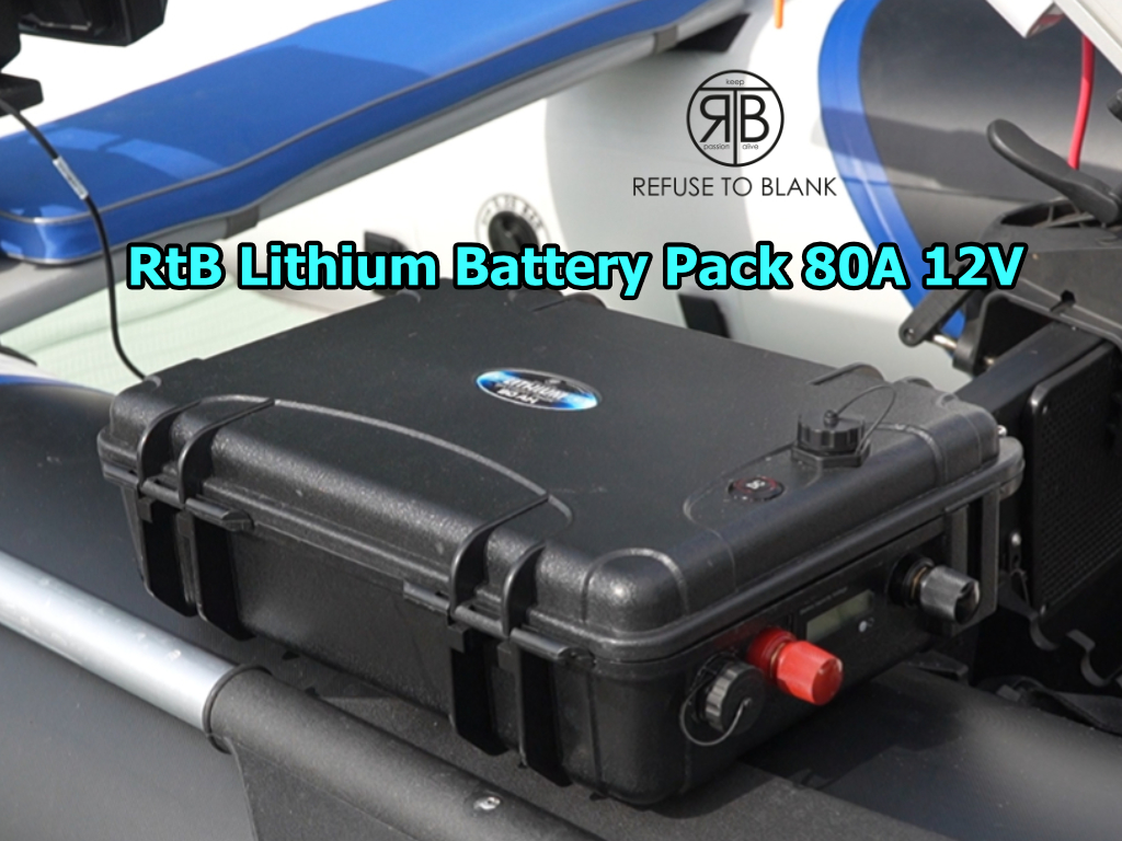 RTB Lithium Battery Pack 80A 12V – multifunctional cu tehnologie LiPo