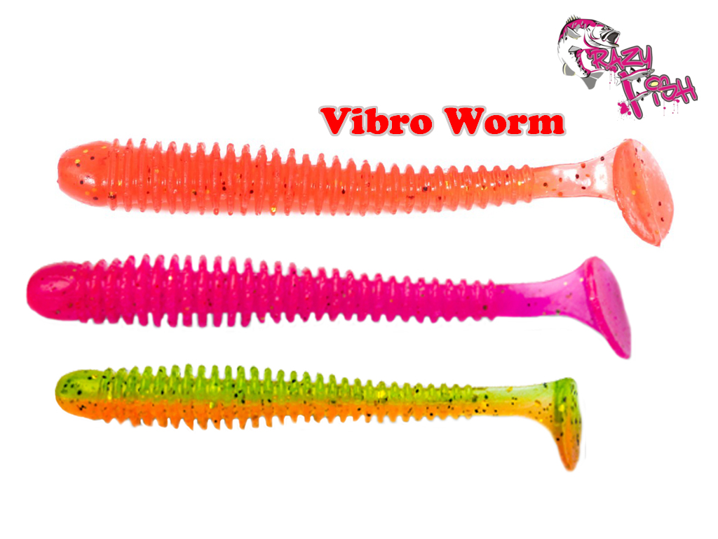 Crazy Fish Vibro Worm – calitate la pret mic