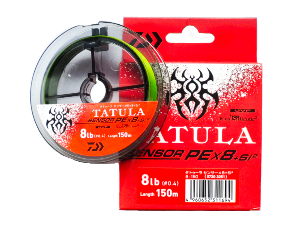 Daiwa Tatula Sensor PEX8 – fir blindat cu tehnologii japoneze