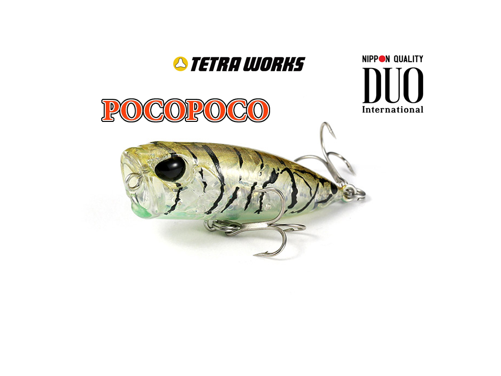 DUO Tetra Works Pocopoco F – un popper unic pentru pescuitul de finete