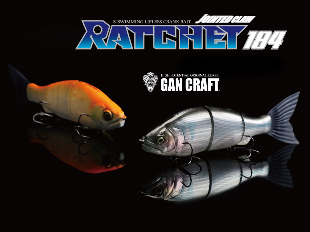 Gan Craft Ratchet 184 Jointed Claw – special pentru marele trofeu