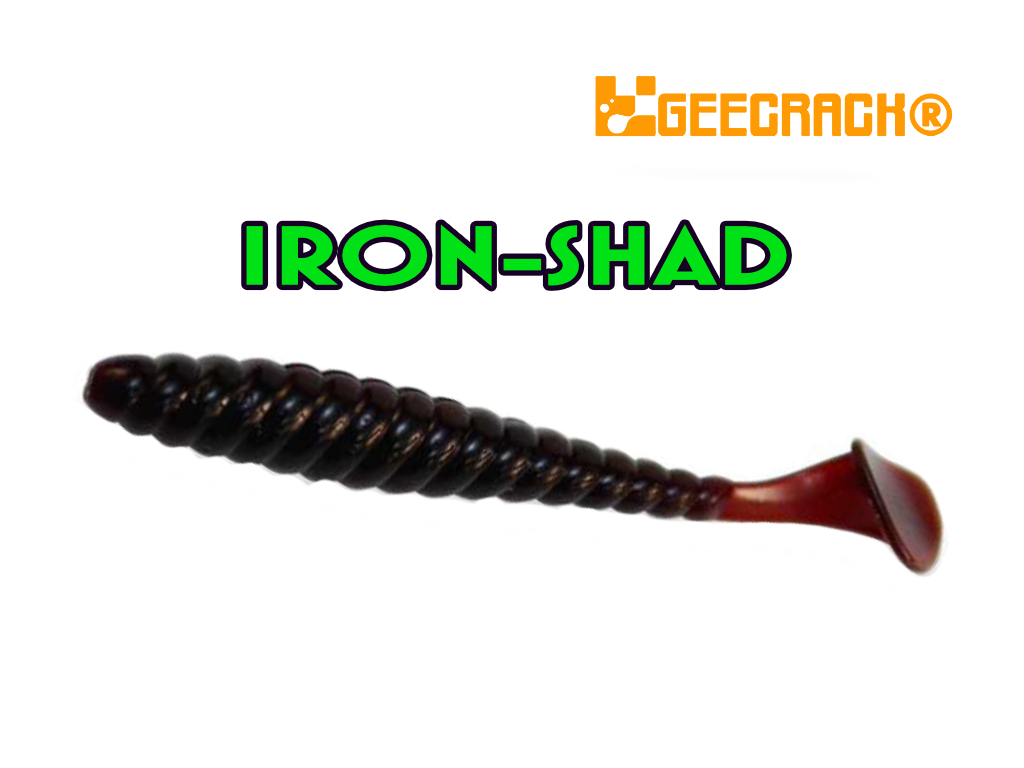 Geecrack Iron Shad – un shad versatil impregnat cu S.A.F.