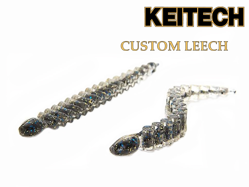 Keitech Custom Leech – viermele segmentat
