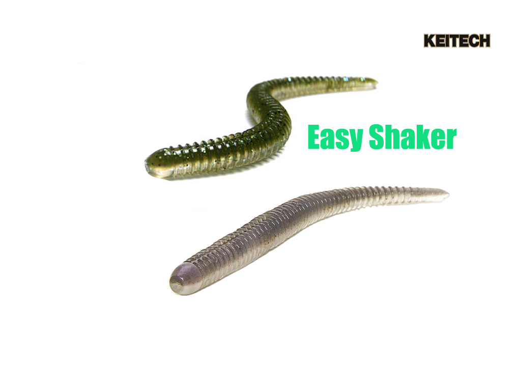 Keitech Easy Shaker – un vierme suplu si flexibil