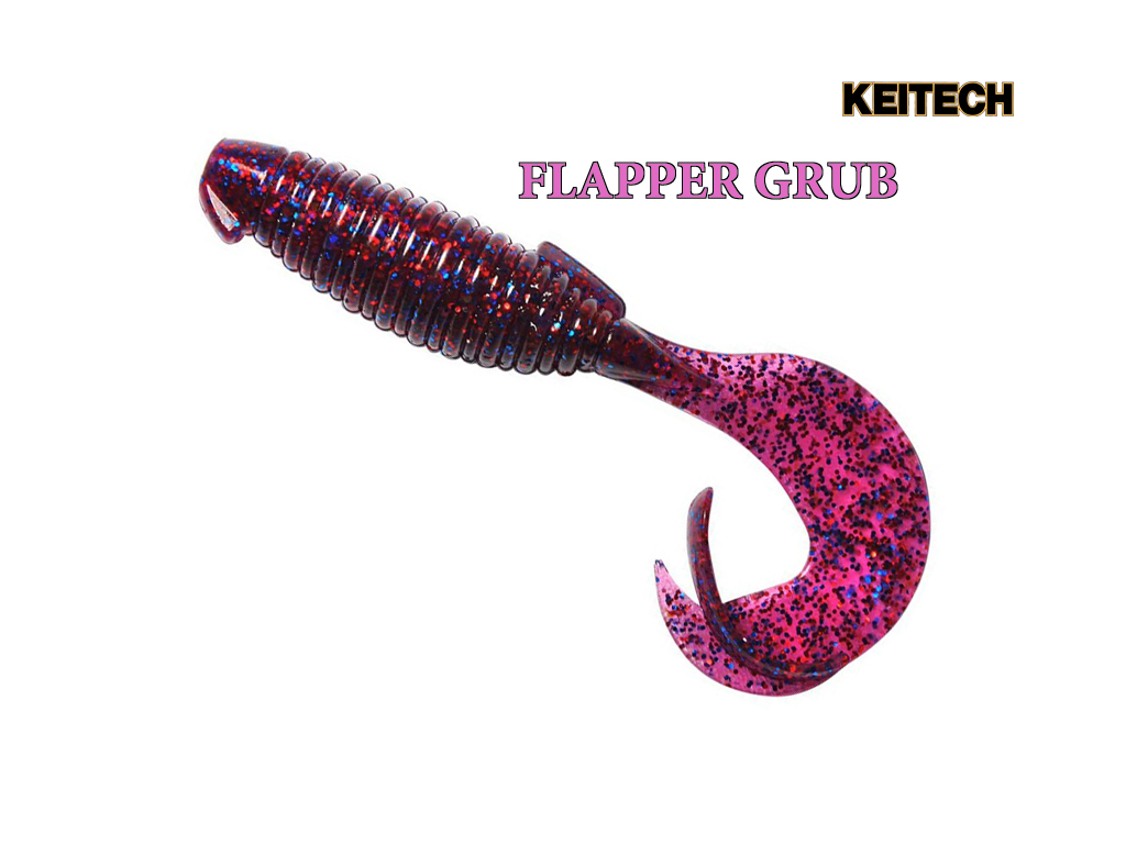 Keitech Flapper Grub – efectul cozii splitate