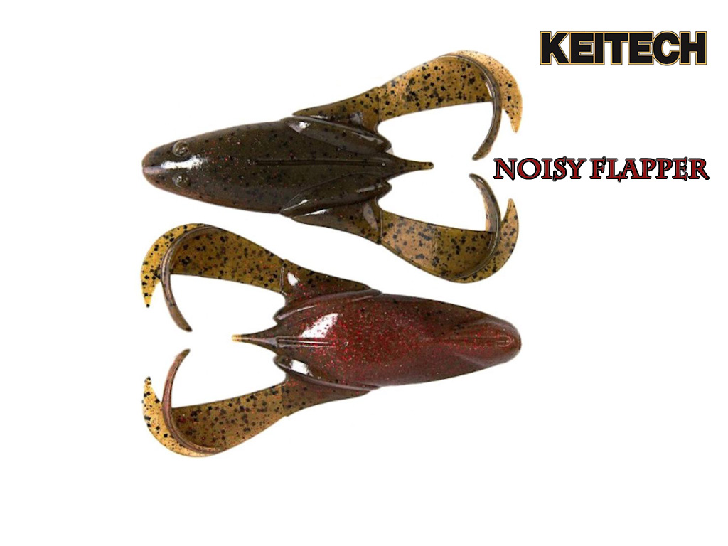 Keitech Noisy Flapper – o broasca moale, dar rezistenta