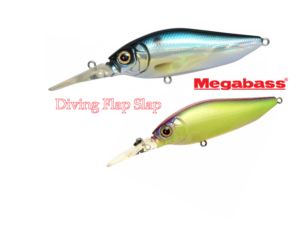 Megabass Diving Flap Slap – un vobler pentru adancimi mai mari