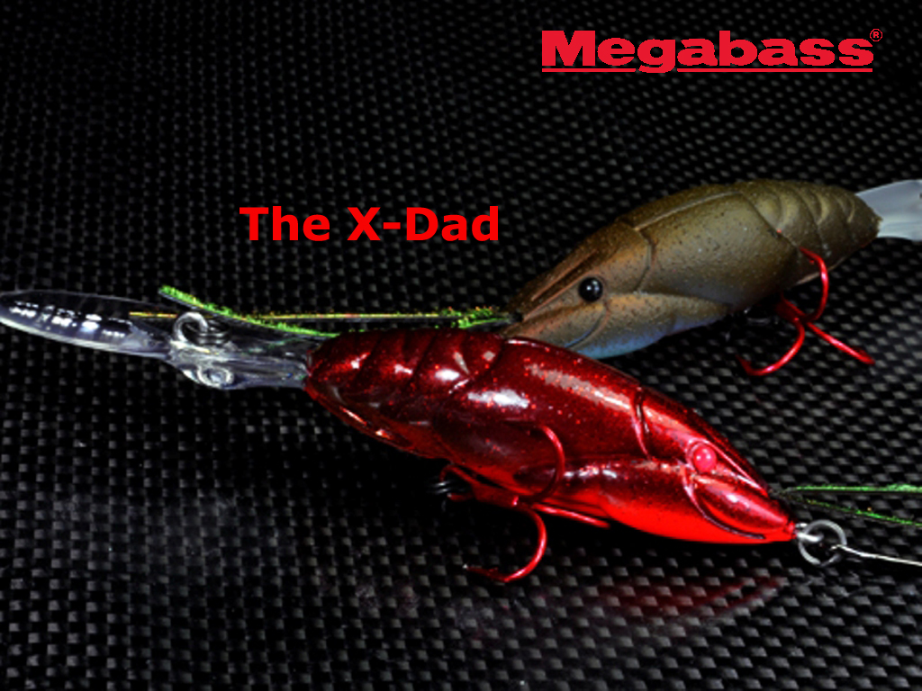 Megabass The X-Dad – racul ca meniu principal