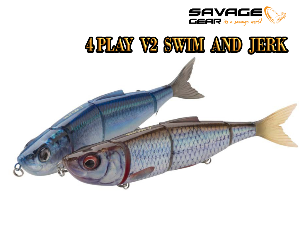 Savage Gear 4Play V2 Swim And Jerk – un hering si mai bine finisat