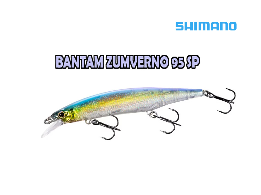 Shimano Bantam Zumverno 95SP – un jerkbait cu trei tehnologii de top