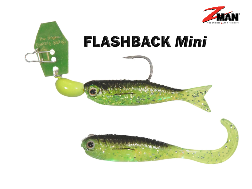 Z-Man ChatterBait FlashBack Mini – cu multe reflexii si vibratii atractive